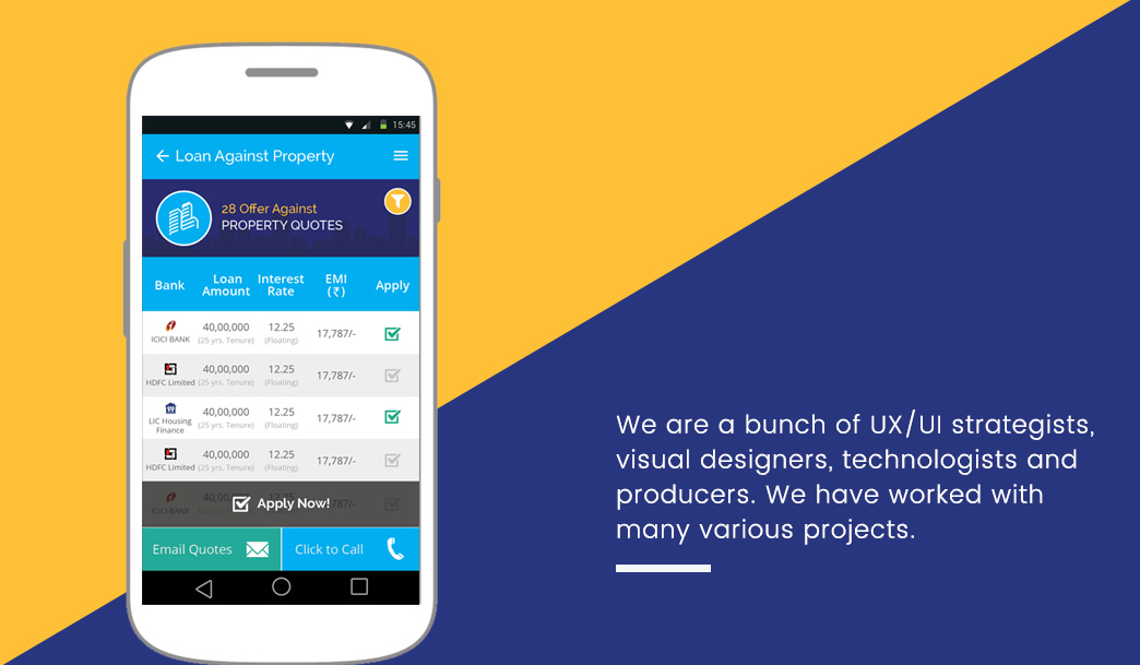 mobile app design