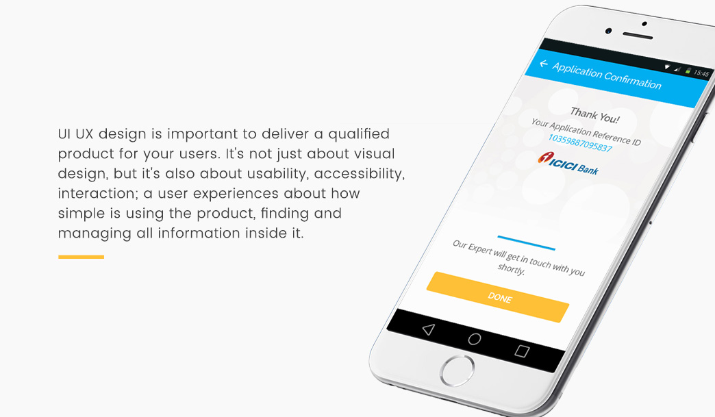mobile app design